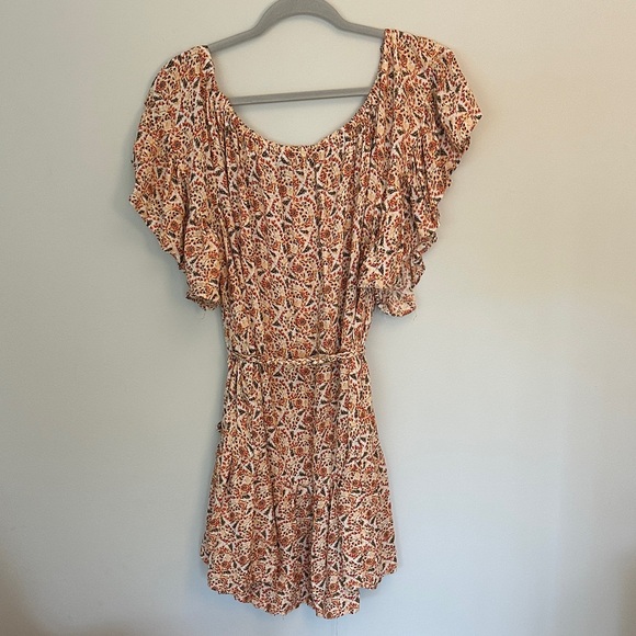 Rachel Zoe Multicolor Ruffle Mini Dress - Picture 3 of 4